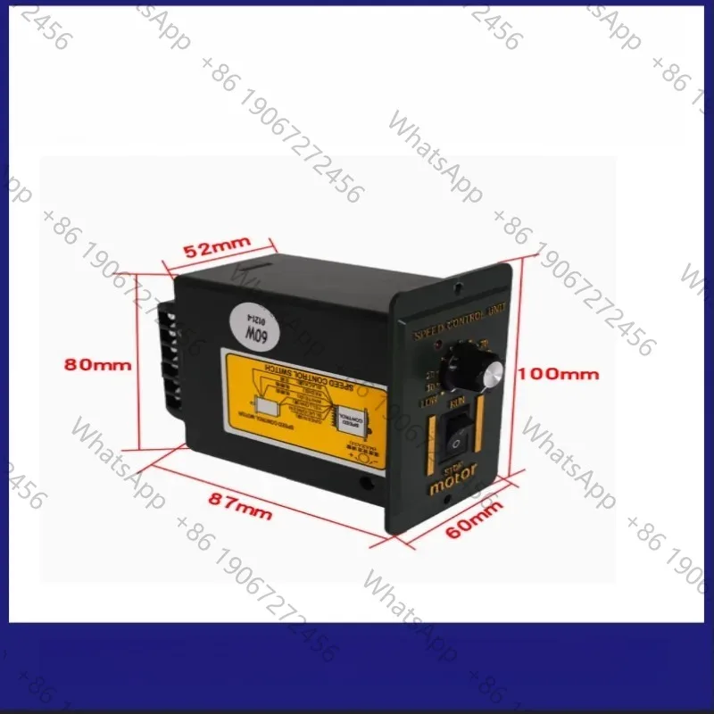 6W15W25W40W60W90W120W180W200W250W220v deceleration speed control motor speed regulator US-52