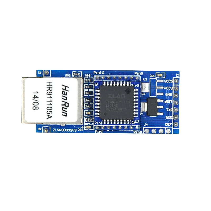 Premium input Ethernet to TTL single circuit chip module