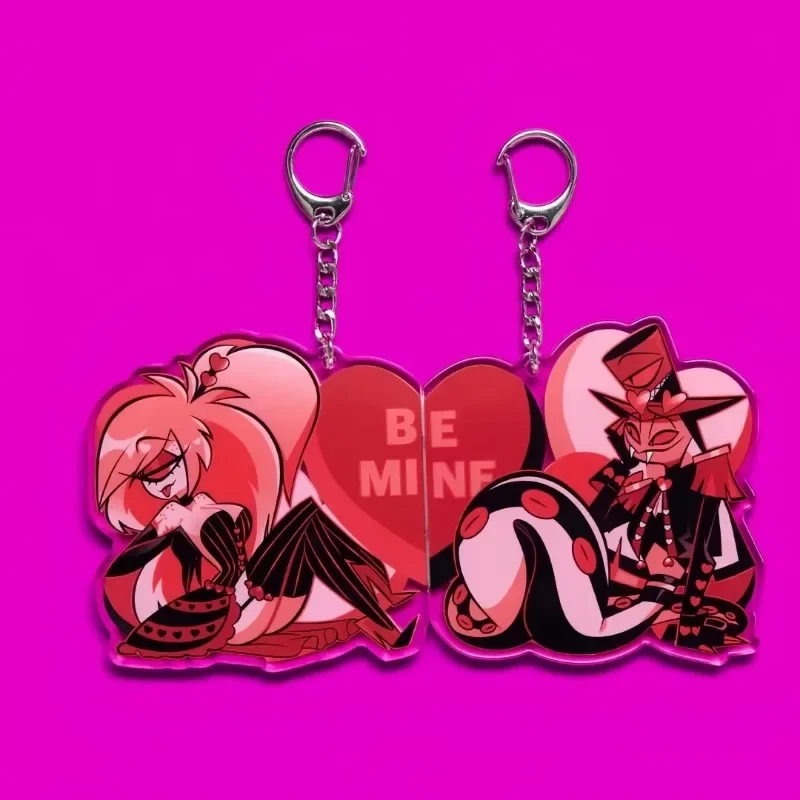 Vox Valentino Acrylic Key Ring Valentines 2025 Key Chain Women The