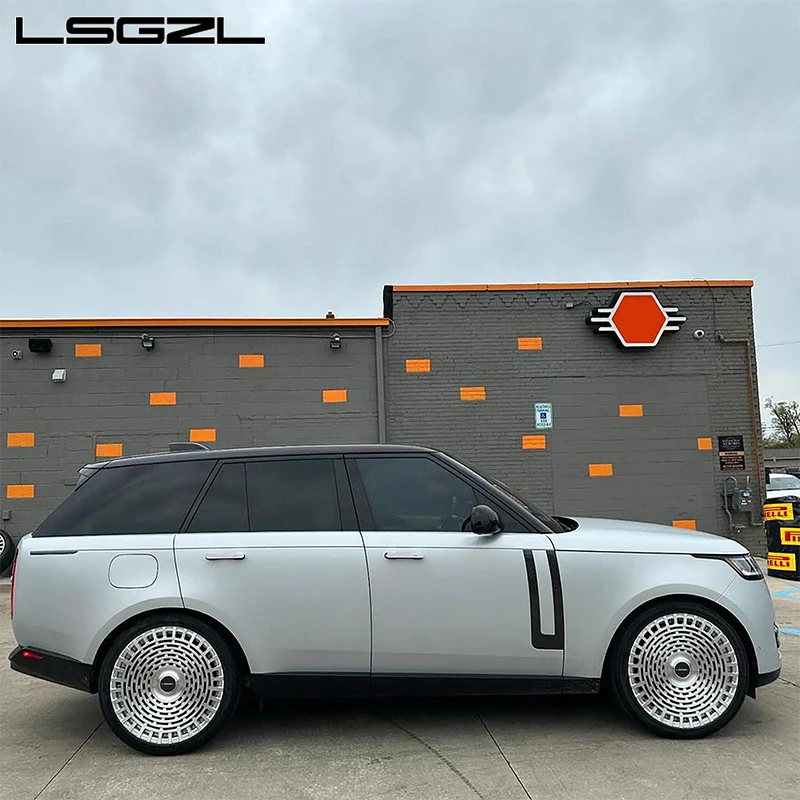 Custom forged wheel 18 20 21 22 24 26 inch wheel 5x114.3 5x112 5x130 6x139.7 jante for tesla cybertruck range rover land rover