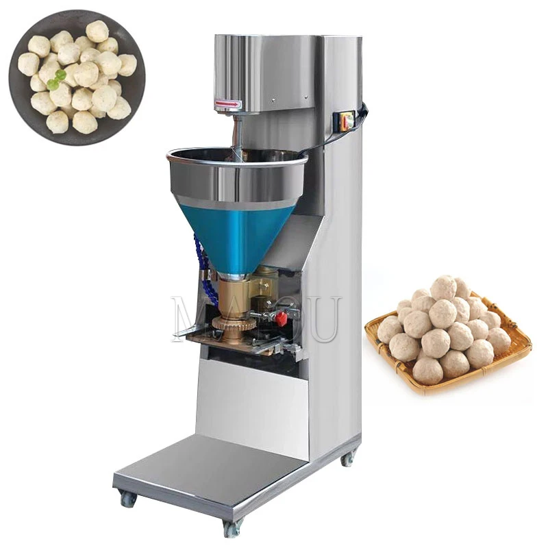 

Commercial Meatball Machine 1100W Automatic Fish Beef Meat Balls Forming Making Molding Maker