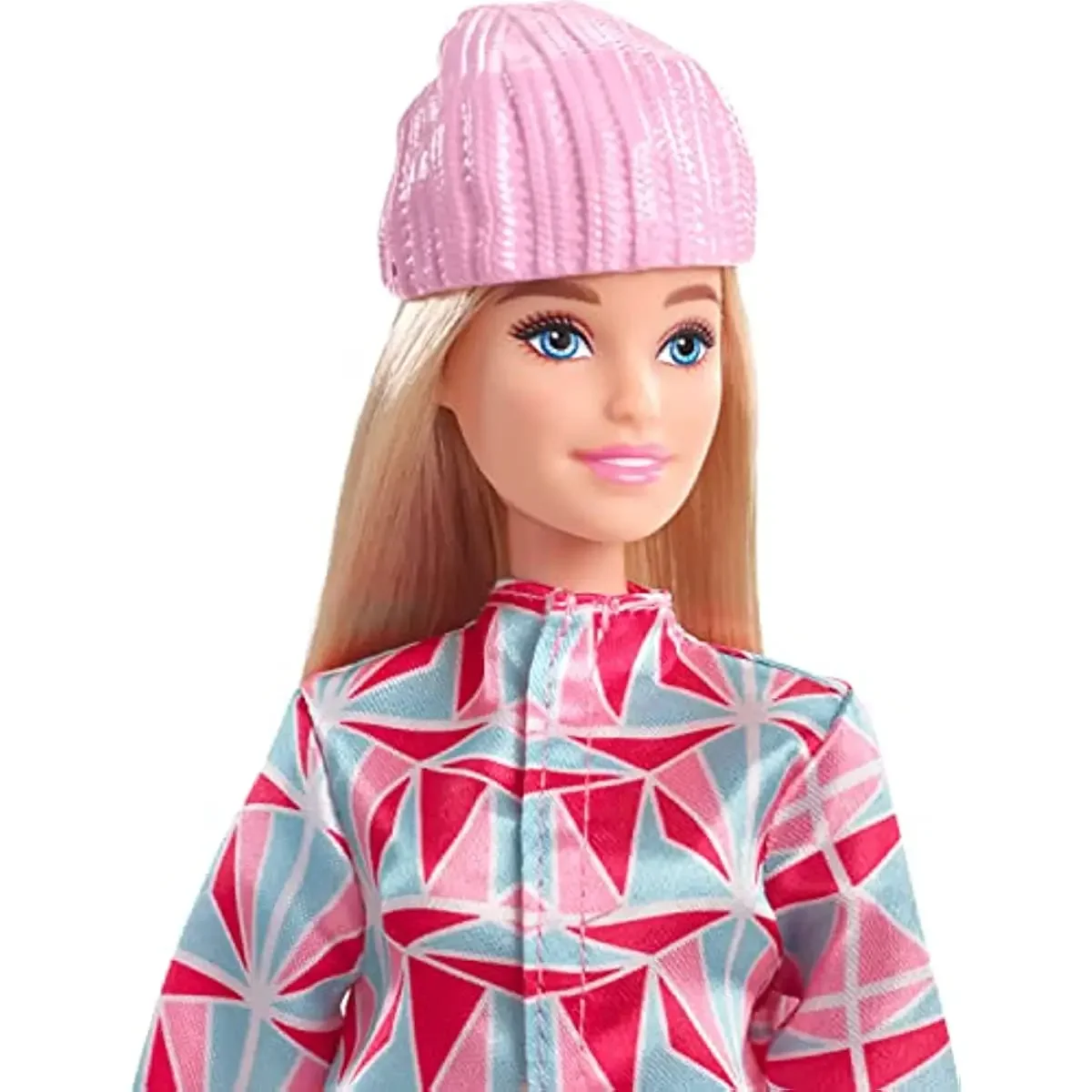 Free Shipping Original Barbie Winter Sports Snowboarder Blonde Doll for Girl Skii Toy for Children Brand Birthday Christmas Gift