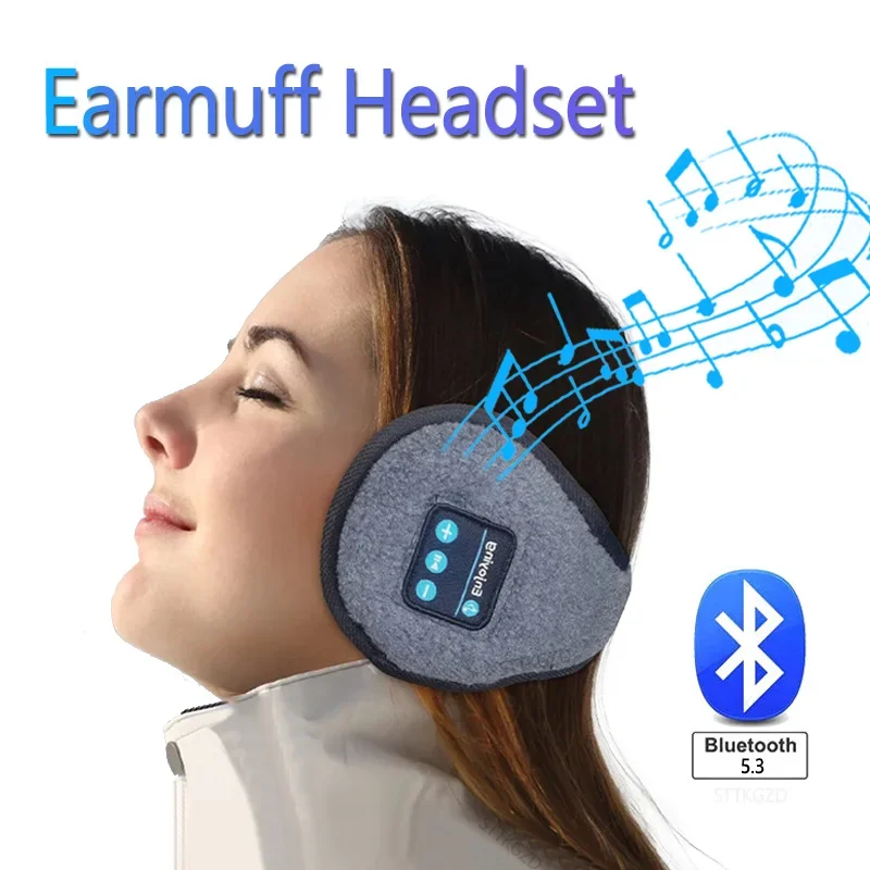 

Wireless Ear muffs Bluetooth Headphones Earmuffs Winter Earplug Casual Cap Sports Riding Warmer Earmuff Men Women Music Earphone