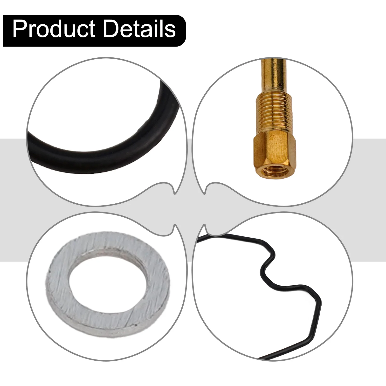 

Easily Installation Carburetor Repair Repair Kit Rubber Set Tool Yellow Brass Car Accessories Carburetor Plastic