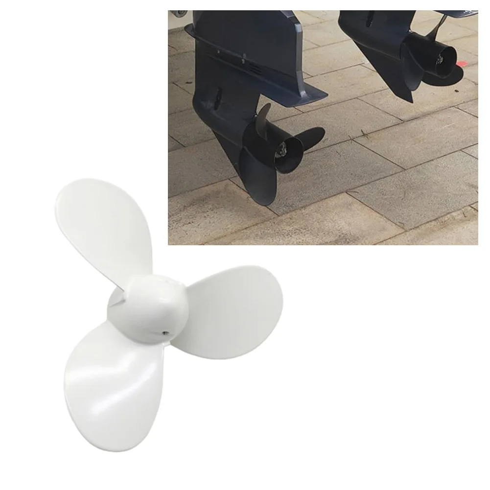 Marine Thrust Propeller for outboard Motor Propeller Aluminum Alloy Construction Fuel Efficient For Recreational Boating