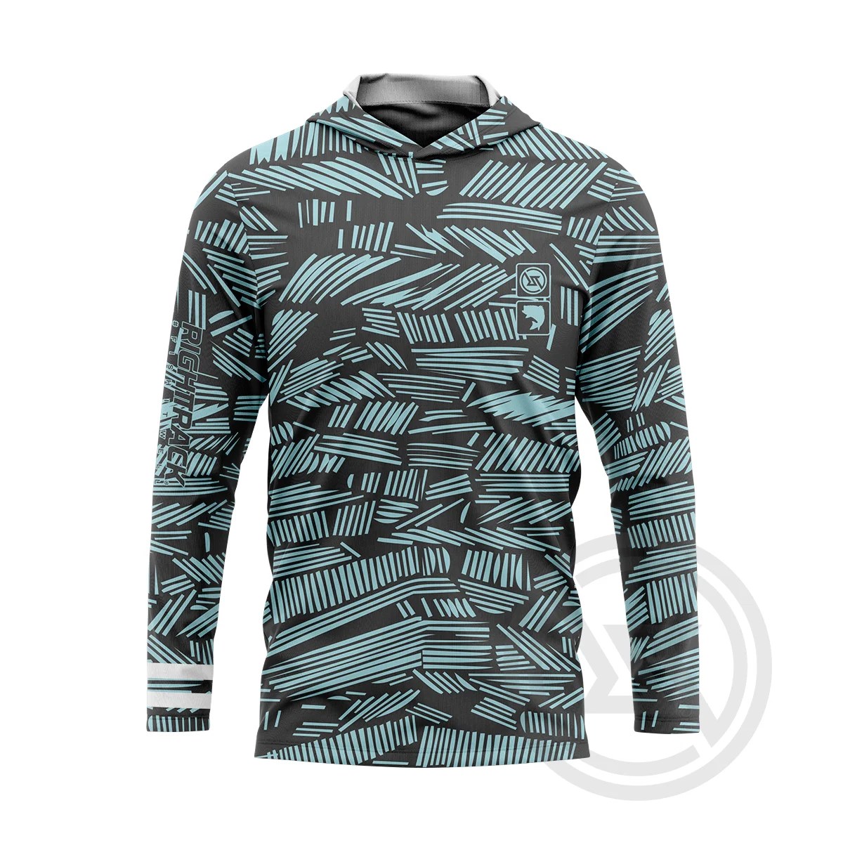 RT Man's Hoodies Fishing Clothing Swamp Style Fish It Well UV Protection Long Sleeve Mesh T-Shirts UPF50+ Angling Apparel