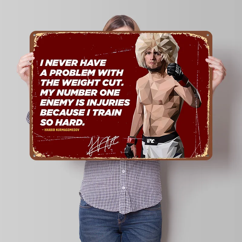 

Хабиб металлический плакат по индивидуальному заказу настенное искусство ретро винтажные жесть вывески для мужчин пещера декор ванной комнаты украшение офиса игровой дом