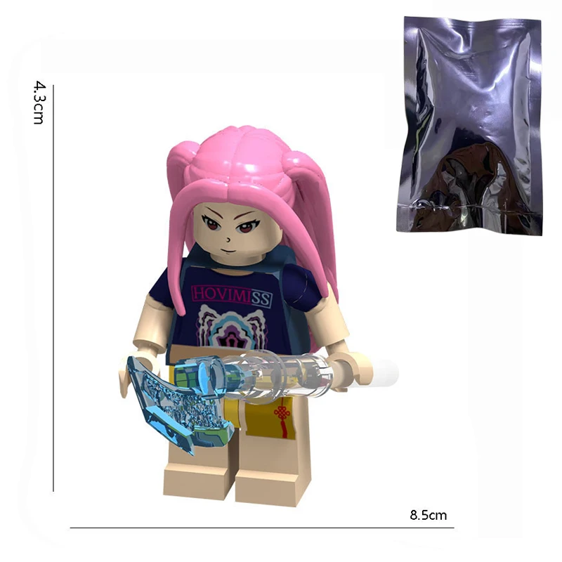 Hot Kpop Demon Hunters Mini Action Figure Bouwstenen Speelgoed Randapparatuur Decoratie Blind Bag Figuren Speelgoed Kerstcadeau