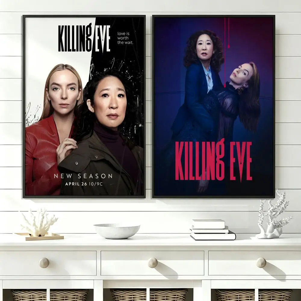 series Killing Eve Poster Poster HD Trendy SelfAdhesive Wall Art Print For Living Room Bedroom Dorm Office Home Gift
