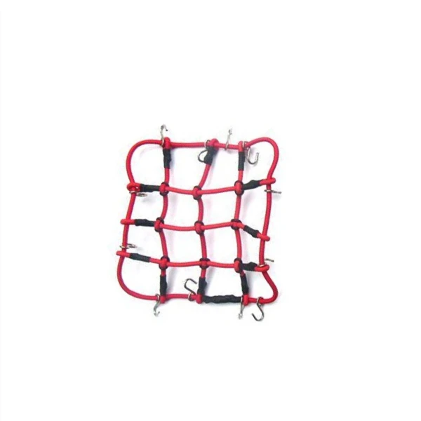 

RC Car Parts Accessories Elastic Luggage Net for 1/12 MN D90 D99 MN99S,Red