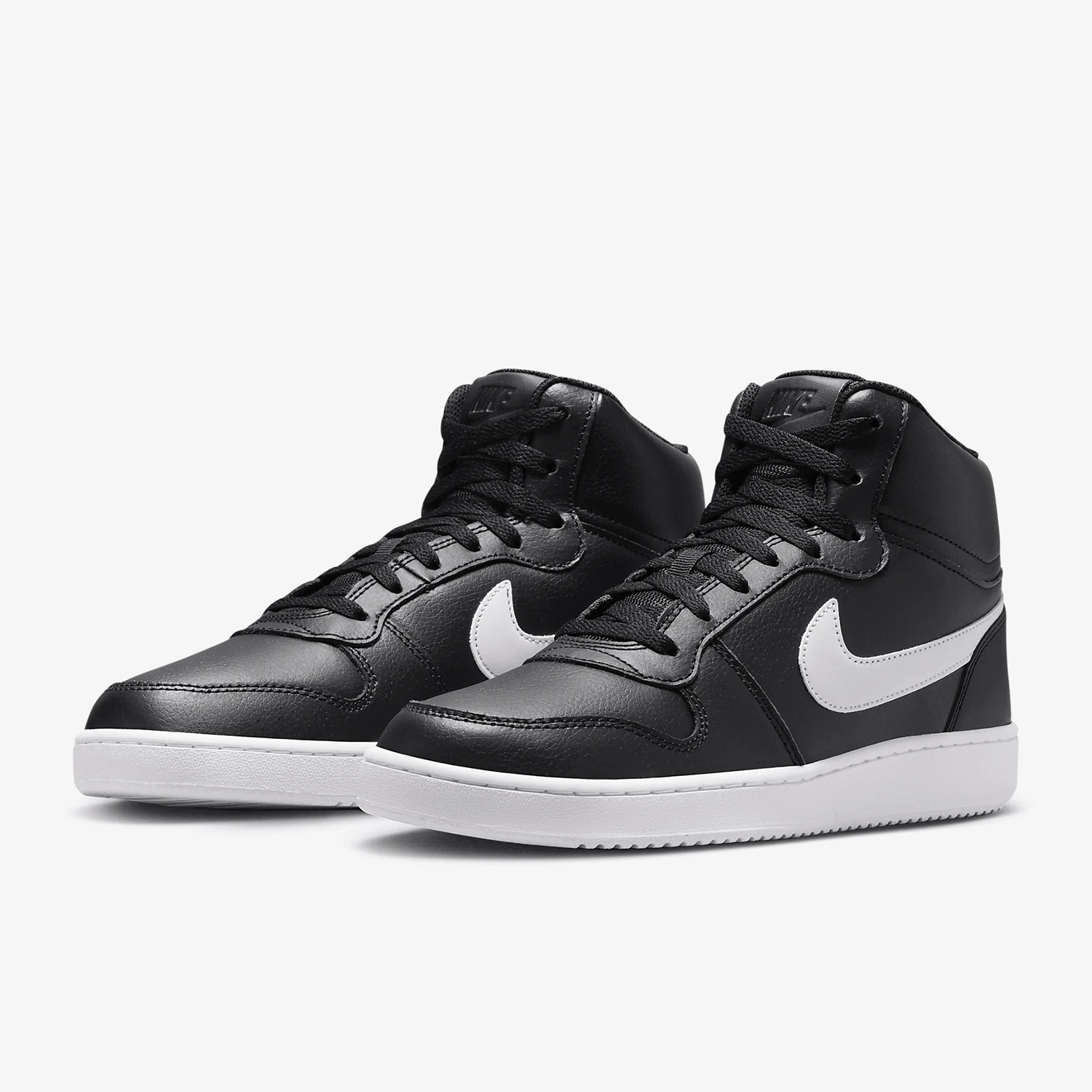 Nike Authentic Ebernon Men's Casual Mid-Top Leather Lightweight Sneakers AQ1773-002