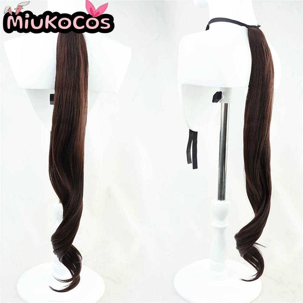 متوفر في المخزون كينج هيليرو كينج هالو شعر مستعار تأثيري مع آذان وذيل لعبة ميوكو كوسبلاي Umamusume: كوسبلاي ديربي جميل #6