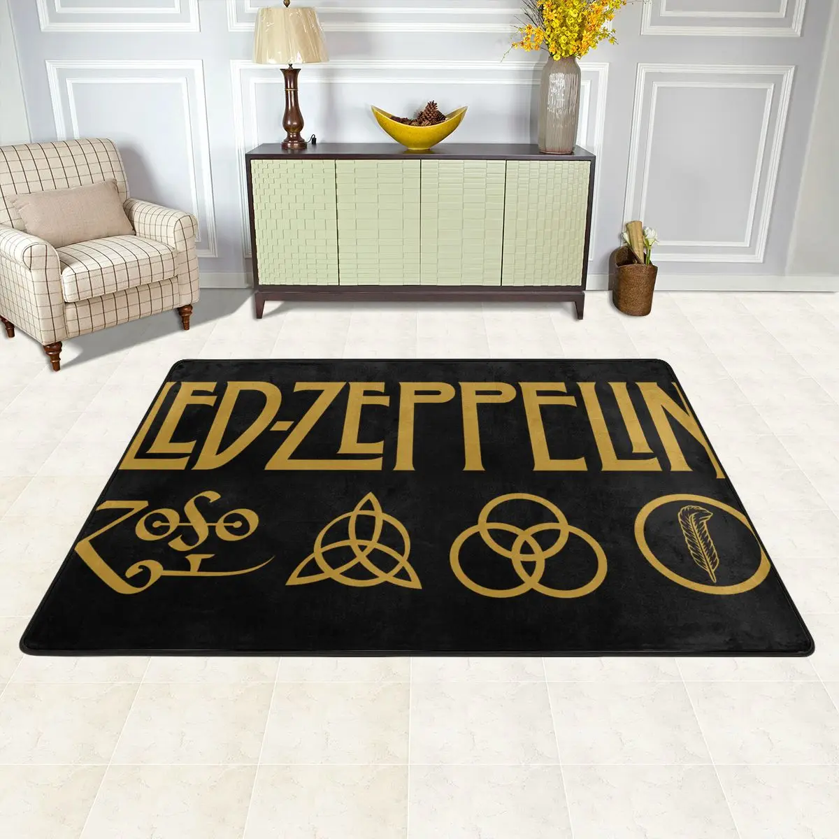 Led Zeppelins tappeto tappeto porta cucina tappeto 24 x36in o più grande