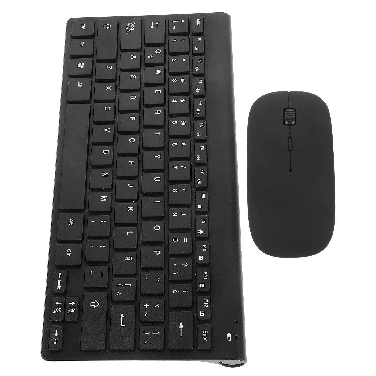 

Wireless Keyboard Mouse Computer Accessory Laptop Mechanical Wireless Keyboard Set Latin Layout Resin Material