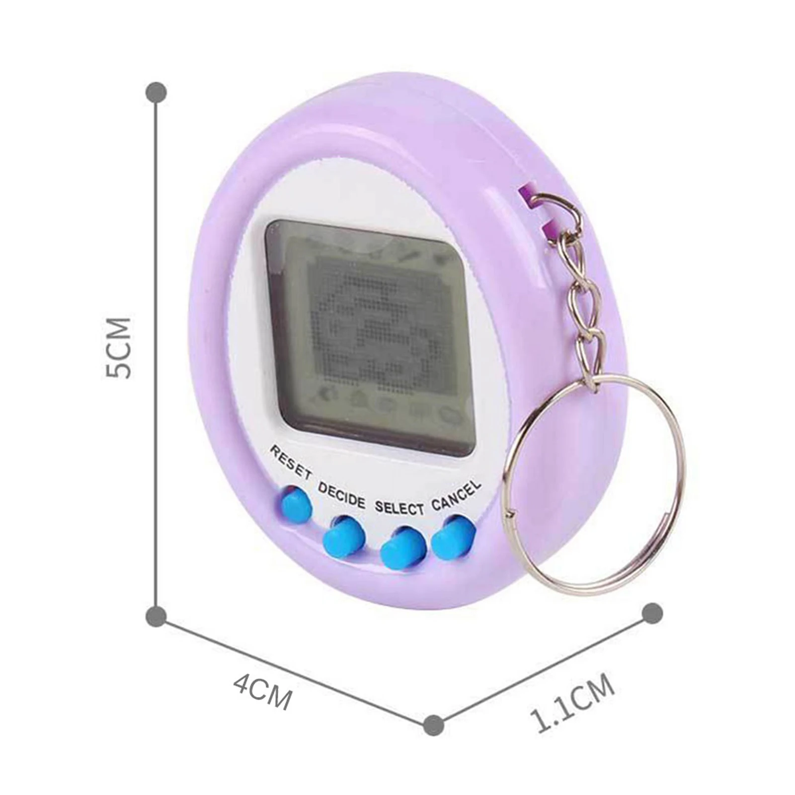 4/3/2/1 قطعة ل 90S الحنين Tamagotchi الإلكترونية 168 الحيوانات الأليفة لعبة وحدة التحكم للأطفال لعبة المحمولة كيرينغ مضحك الظاهري سايبر لعبة