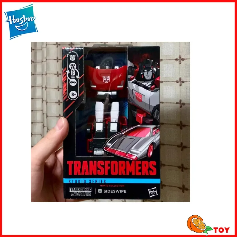 Em estoque takara tomy transformadores brinquedos idade dos primes sidewipe modelo robô coleção figuras de ação brinquedo presentes hobby
