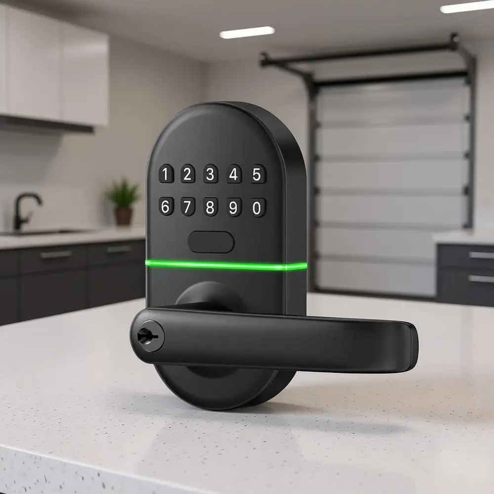 

Keypad Door Lock with Handle: Front Door, Digital Door Lock, Easy Installation