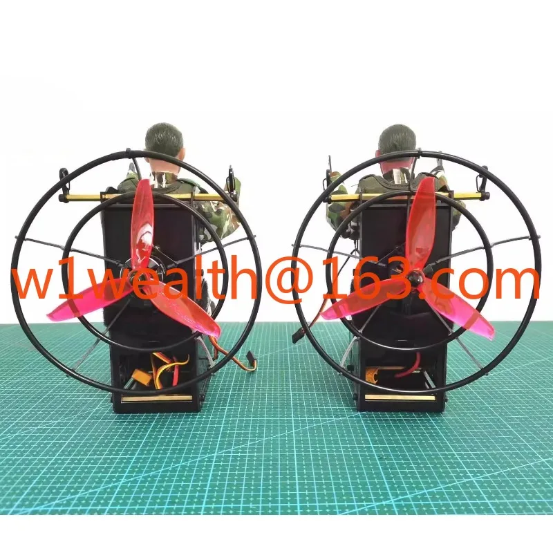 RC model, remote control like a real powered paraglider