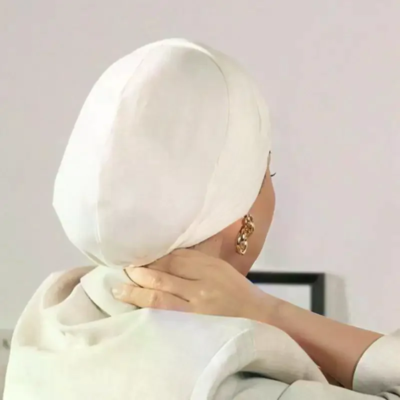 

Premium Modal Jersey Instant Hijab Muslim Underscarf Caps Cotton Stretch Turban Cap Islamic Underscarf Bonnet Headscarf Headband
