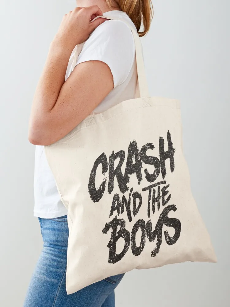 

Crash and the Boys Tote Bag canvas tote woman shopping bag the tote bag hand
