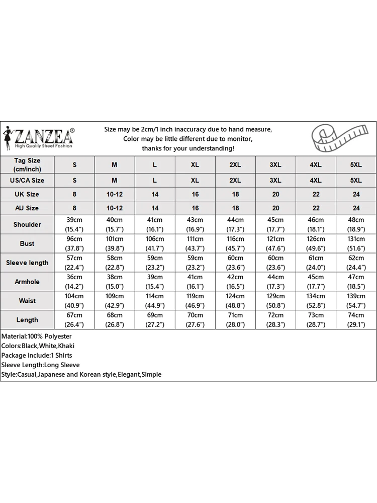 Women Fashion Blouses ZANZEA Lantern Long Sleeve Autumn Tops Lapel Elegant Office Lady Shirts Casual Female Blusas Streetwear