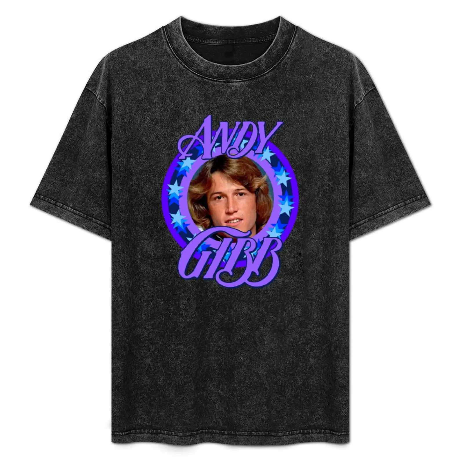 

Star Tribute: Andy Gibb T-Shirt Street Fashion Casual Tee Shirt