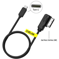 MDI AMI MMI Type-C Cable Charging for Samsung Huawei Xiaomi LG for VW Audi A3 A4 B8 B7 B6 Q5 Q7 A5 A7 R7 S5 A6L A6 C5 A8L A4L