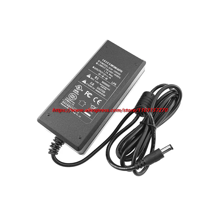Original SOY SUN-1200400 12V 4A 48W AC Adapter Charger For MSI Optix MAG270VC2 / SKYWORTH Monitor Power Supply GQ48-120400-E1