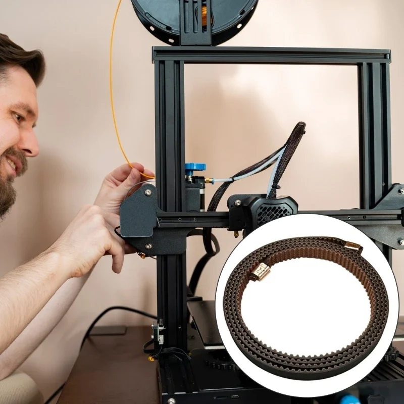 

Durability XY Axles Belt Set Replacement For Ender 3 Improve Print Accuracy with High Strength Timing Belt K1KF