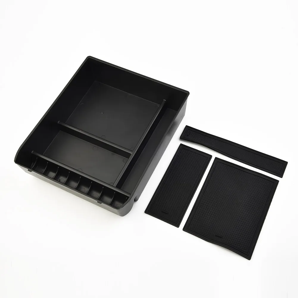 Organizer Storage Box Storage box Reliable Replacement For Toyota for Land Cruiser Prado ABS Auto Black Car Interior
