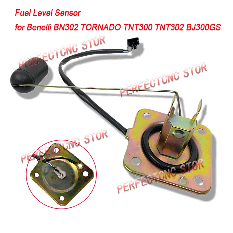 Sensor de Nivel de Combustible para Motocicleta Benelli BN302 TORNADO TNT300 TNT302 302S STELS300 / BN TNT STELS 300 302 302S BJ300GS (1 Pieza)
