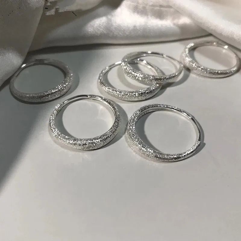 925 Silver Needle Stud Earrings Romantic Engagement Party Trendy Jewelry Prevent Allergy eh1089
