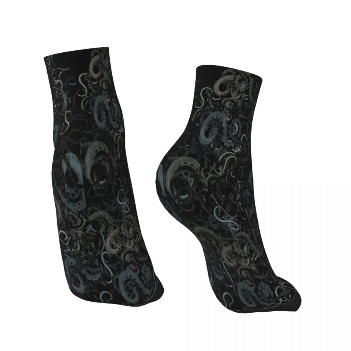 A Lair Of Snakes Dark Ankle Socks Male Mens Women Autumn Stockings Printed