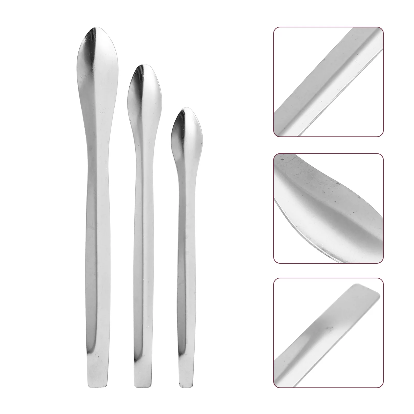 

18pcs Lipstick Toner Spoons Handmade Durable Scoops For Cream Lotion Face Body Makeup Powder Subpackaging Tools