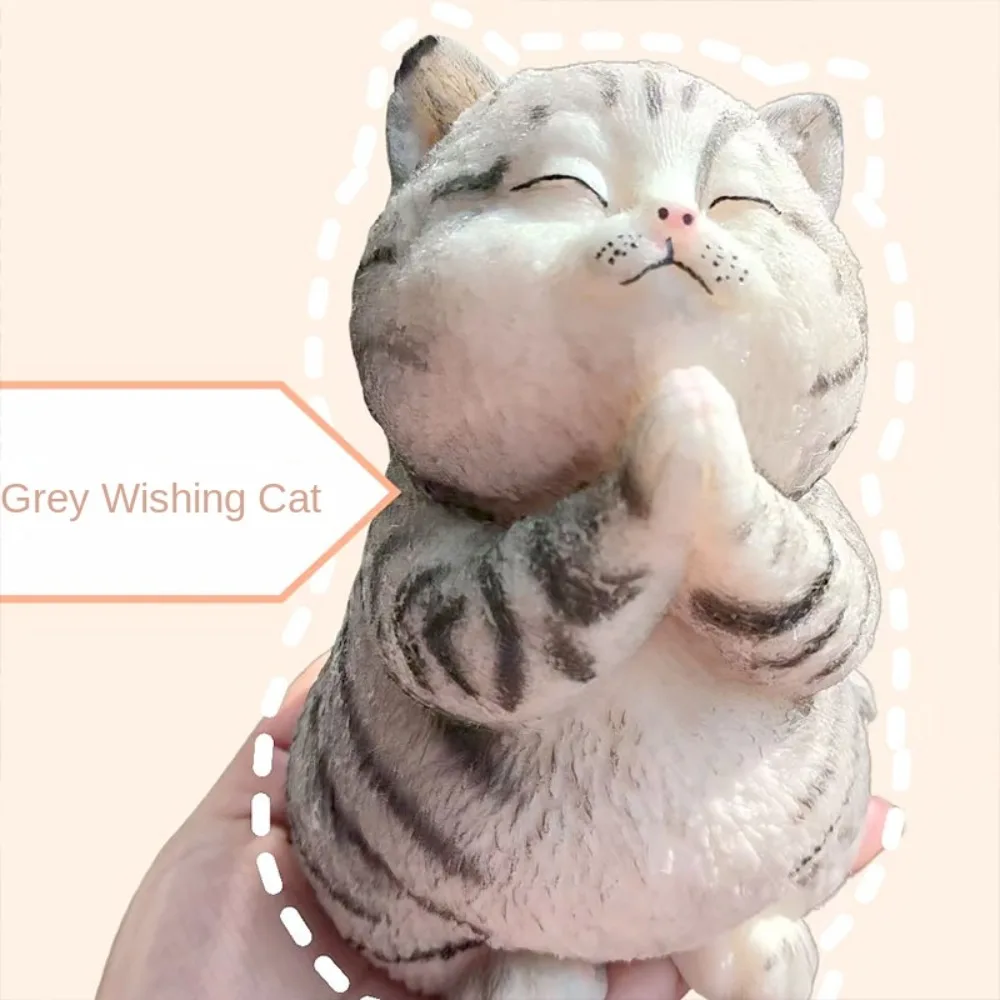 

Prayer Cat Big Cat Doll Squeeze Toy Colorful Cartoon Animal Cat Shaped Squeeze Toy Soft Big Artificial Doll Squeeze Toy Kids