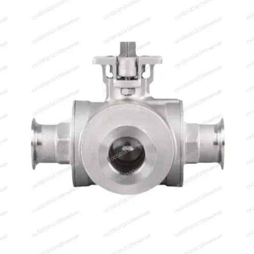 

High Platform Vacuum Three-way Ball Valve vacuum Three-way ball valve L Type T Type KF16 25 40 50