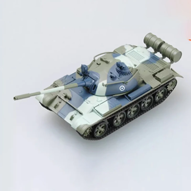 1:72 Scale 35025 T-55 tank Finnish Army Plastic finished simulation tank model Static Decoration Souvenir Gifts For Adult Boy