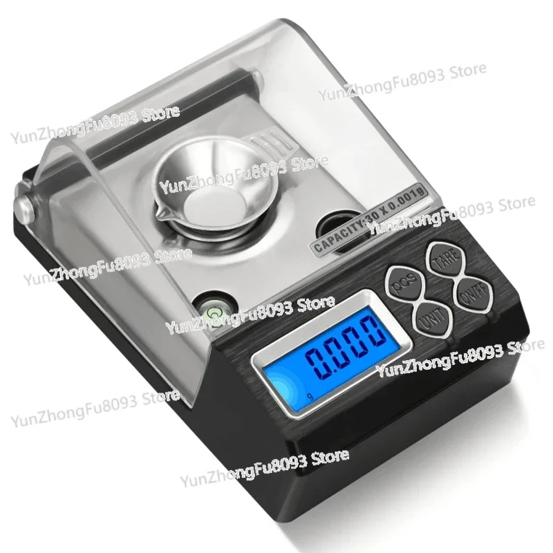 20g 30g 50g 0.001g Precision Portable Electronic Jewelry Scales Gold Germ Balance 0.001g Digital Counting Carat Milligram Scale