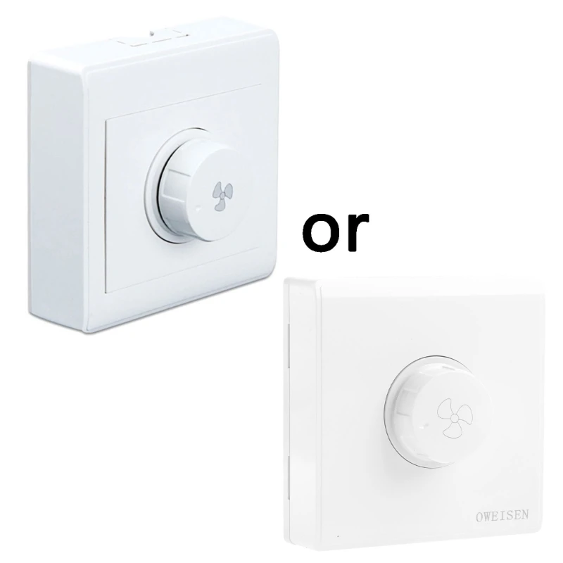 2023 New Fan Speed Control Stepless Rotating Dimmer Electronics Rotary On/Off Home Mechanical Rotary