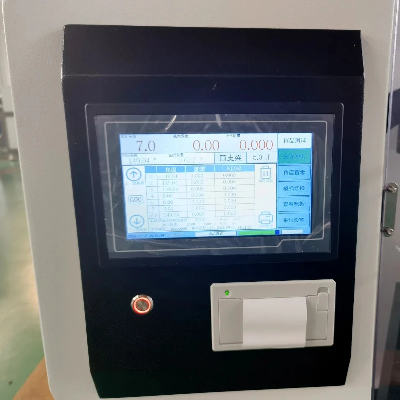 

Pendulum Impact Tester for Plastics – 5J Energy, Simply Supported Beam Test Method​