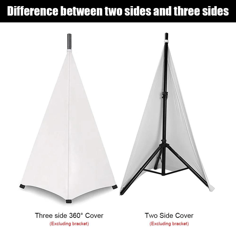 Height Flexible Stretchable Speaker Stand Cover Universal Tripod Stand Scrim Floor Equipment Tool Blind Accessories