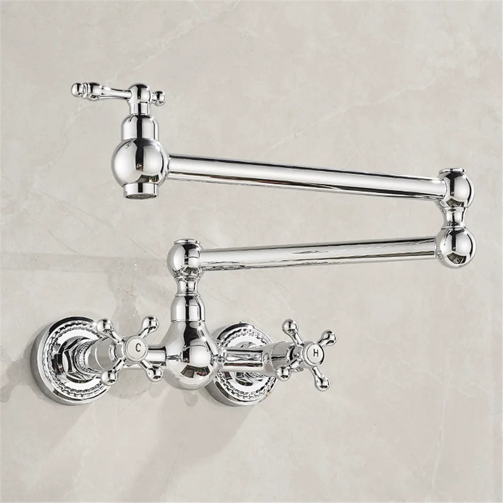 Gouden Pot Filler Kraan Wandmo - Pot Filler Faucet Wall Mount Folding recensie en prijs