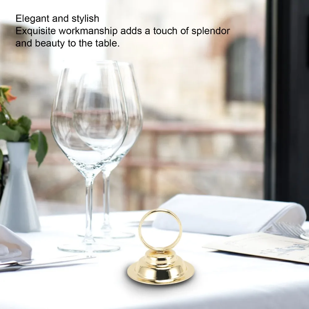 

10 шт. полусферических/башенных держателей для номеров столов из нержавеющей стали с гальваническим покрытием, 5,5*5 см.