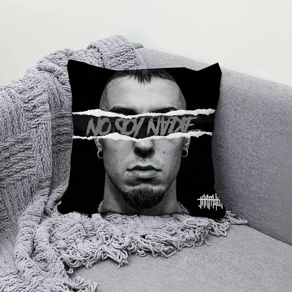 

Rapper J-Jarfaiter No Soy Nadie 30x30cm 45x45cm Pillow Case Decor Protective Covers Comfortable Soft For Sofa Living Room Home O