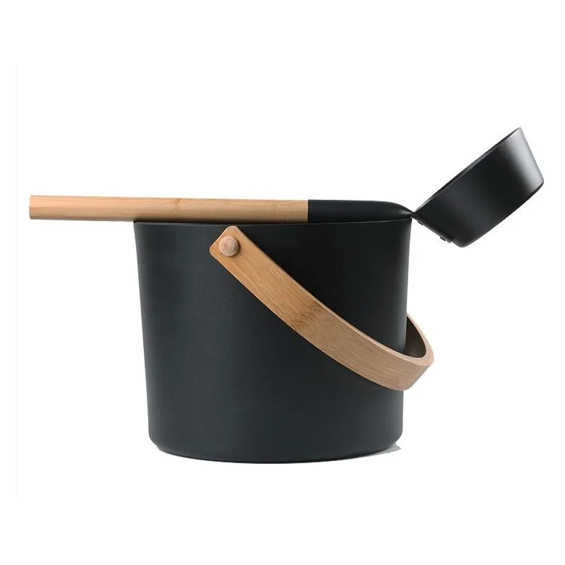 Durable Model, Aluminum Barrel, Aluminum Spoon 7L Sprayed Barrel, High Temperature Resistance