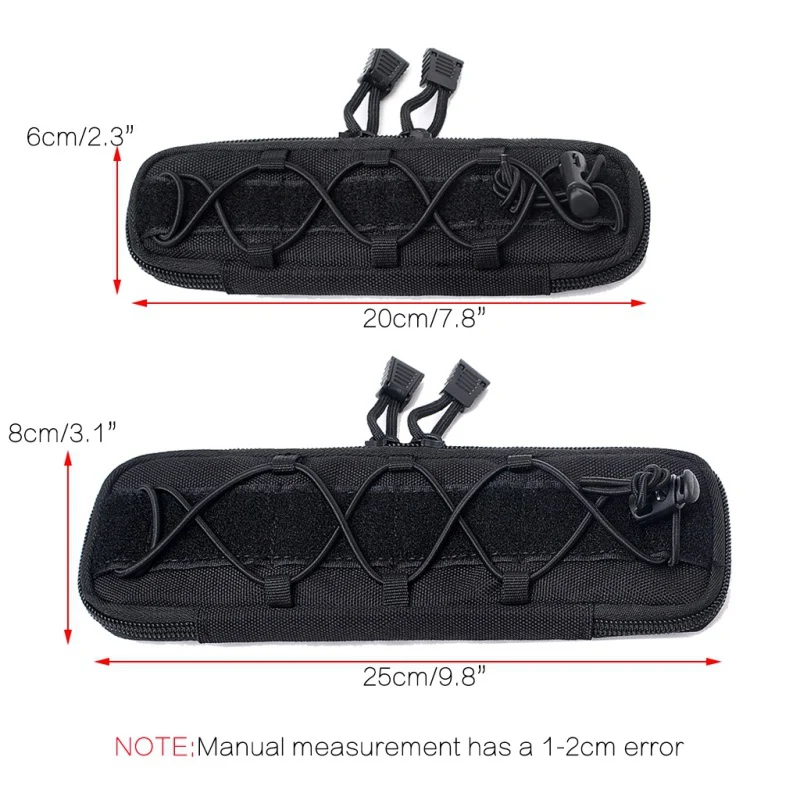 Tactical Molle Knife Pouch Pocket Outdoor Hunting Waist Sets EDC Pouch Folding Knife Holder Bag