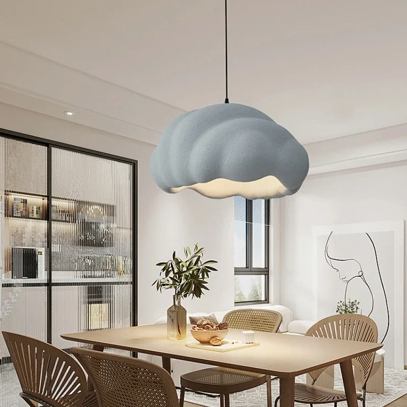 Chandelier Lamp Nordic Cream Style Art Bar Lamp Creative Designer Style Dining Table LED Chandelier