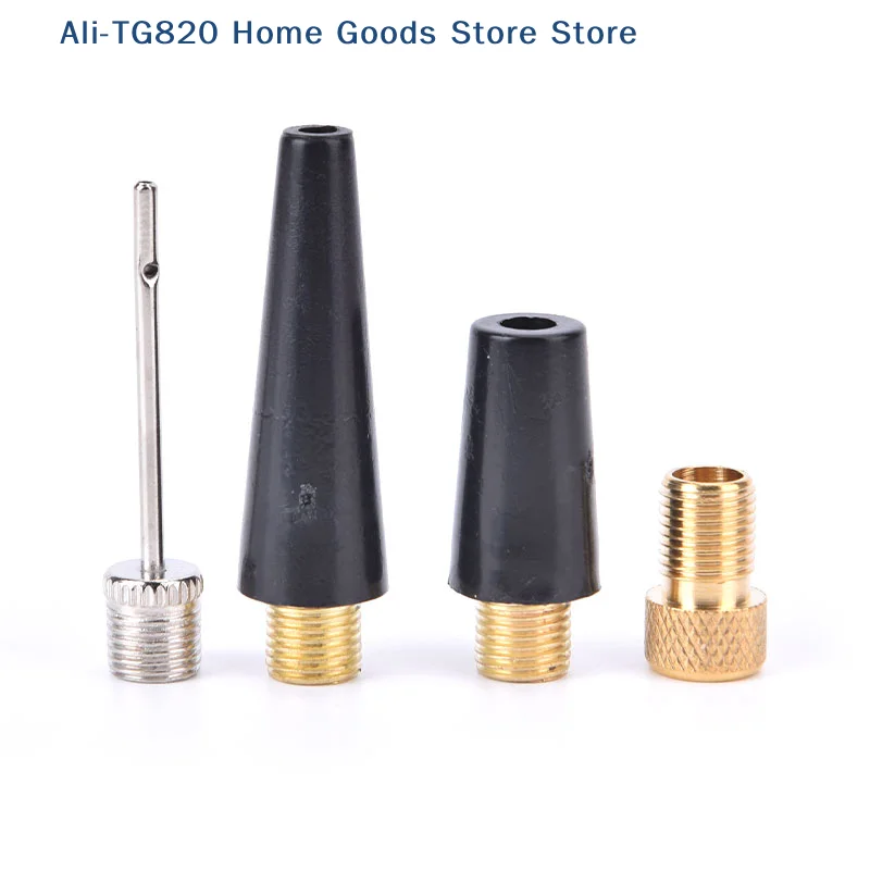 

[TG820]4pcs Ball Needle Nozzle Adapter Kit For Ball Football Bicycle Tire Inflate Pump