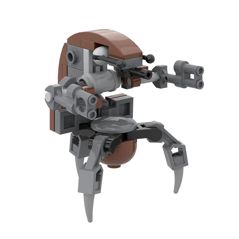 Moc Space Wars Destroyer Droid Droideka Sets The Clone Robot Destroyer Fighting Building Block Army Weapons Bricks Troopers