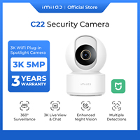 IMILAB C22 3K IP Indoor Camera Detection Color Night Vision Monitor for Baby/Pet 2-Way Audio Wi-Fi6 Powerful AI Algorithm White